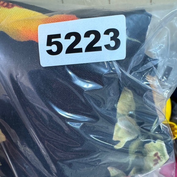 VTG Positive Attitude Black Floral Beaded Sheath‎ Dress 8 Romantic Whimsigoth - Picture 8 of 8